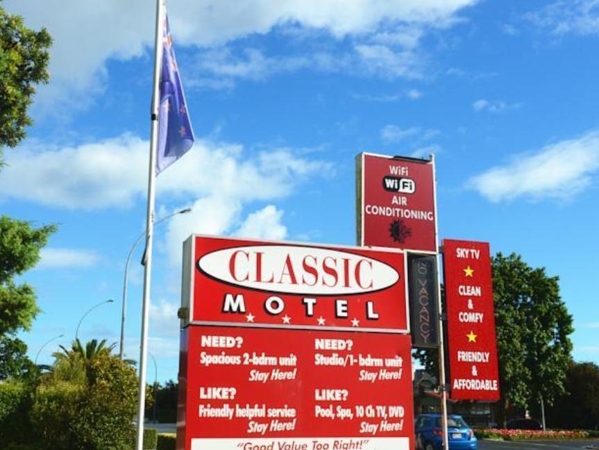 Classic Motel ハミルトン エクステリア 写真